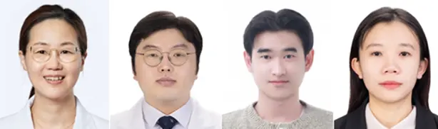 사진 : (왼쪽부터 중앙대학교병원 산부인과 이은주 교수, 신수귀 임상강사, 응오 호앙 롱, 보 티 뚜엣 한)