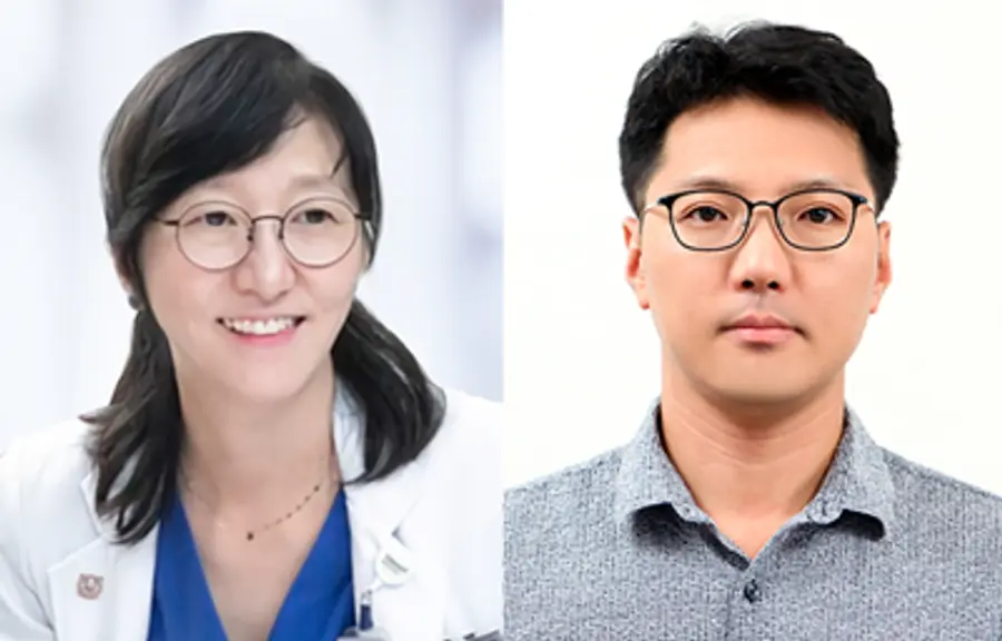 [사진 왼쪽부터] 서울대병원 임상유전체의학과 채종희 교수, 고려대 최정민 교수