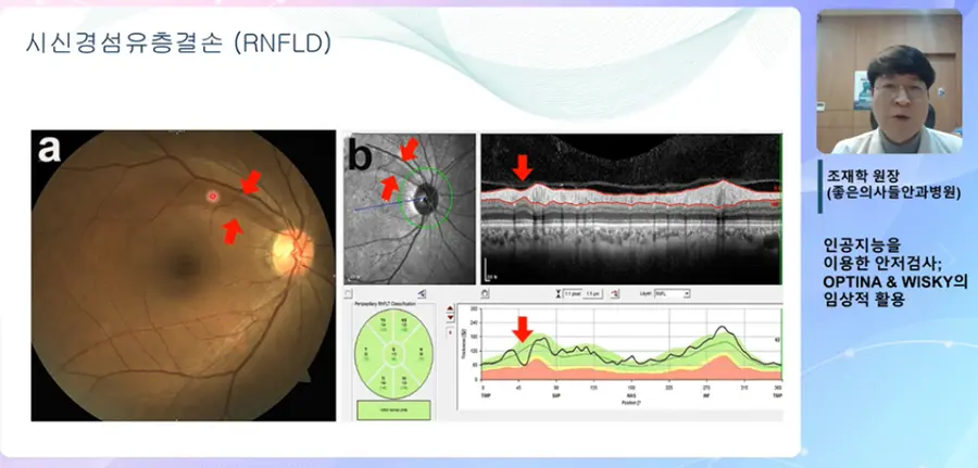▲닥터빌 CME 학술 세미나가 진행 중인 모습.