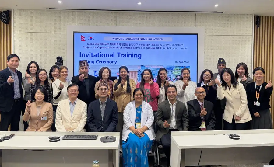 ※ 사진2 : 초청연수 수료식