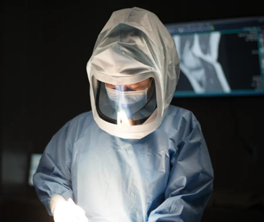 사진 : 시행중인 수술적 치료 방법