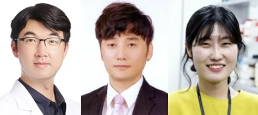 사진 : 장우영 교수, 황장선 연구교수, 류진 박사 (왼쪽부터)
