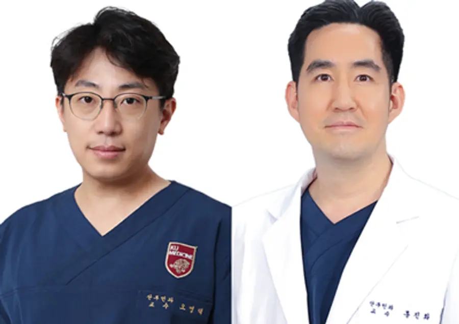 사진 : 고려대 안산병원 산부인과 오영택 교수, 구로병원 산부인과 홍진화 교수