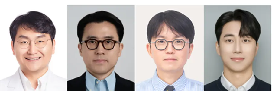 사진 : 안암병원 정신건강의학과 조철현 교수, 한국과학기술원 디지털인문사회과학부 정두영 교수,서울대학교 의과대학 국립교통재활병원 안유석 교수, 울산과학기술원 의과학대학원 김명성 박사과정생(왼쪼부터)