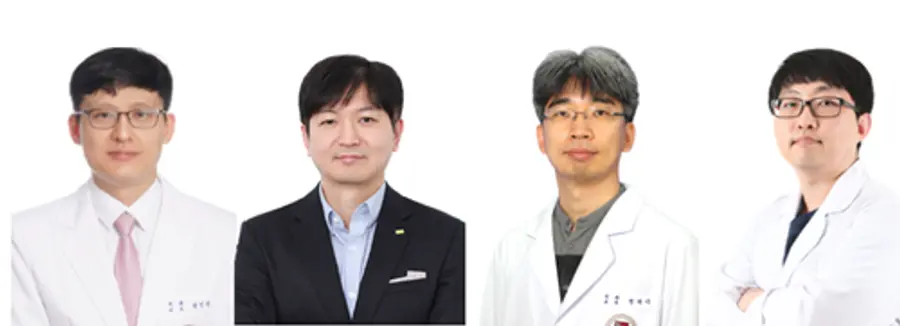 사진 왼쪽부터 : 송인석 교수, 조용원 교수, 정석기 교수, 임호경 교수
