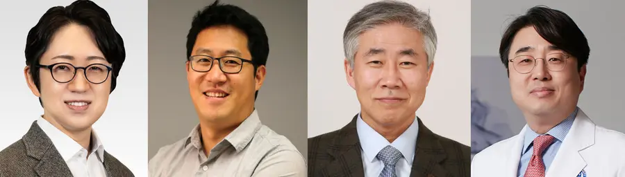 [사진 왼쪽부터] KAIST 공경철 교수, DGIST 장경인 교수, 서울대병원 백선하 교수 세브란스병원 나동욱 교수