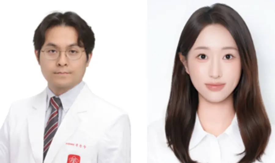 사진 : 김은수 교수와 김한나 석사과정생