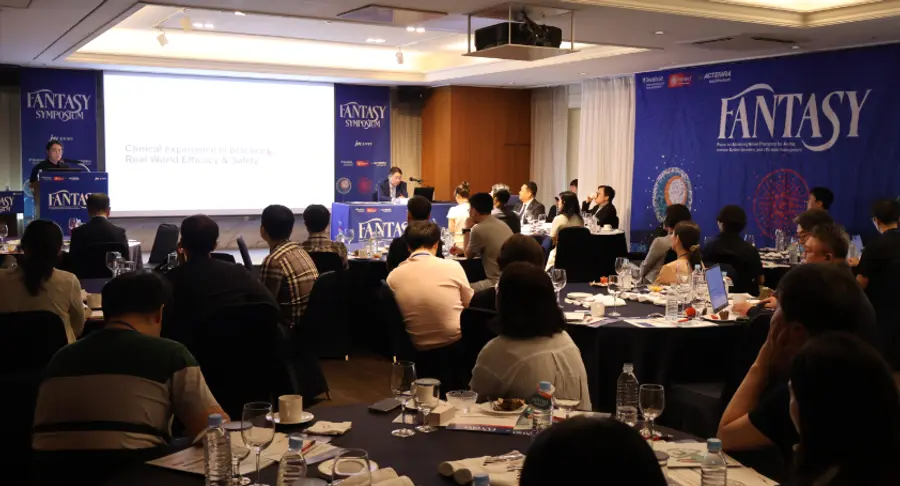 ▲JW중외제약은 지난 11일부터 이틀간 서울 강남구 오크우드 프리미어 코엑스센터에서 혈액종양내과 의료진을 대상으로 ‘FANTASY 심포지엄’을 개최했다. 면역성 혈소판감소증, 항암화학요법 유발성 빈혈, 사이토카인 방출증후군 최신 임상 근거와 실제 진료 경험을 공유했다.