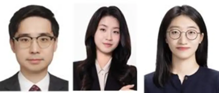 사진 : 왼쪽부터 경희대 연동건 교수, 고려대 강지승 교수, 경희대 김현진 연구원
