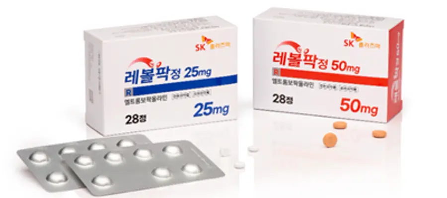 사진 : SK플라즈마 저혈소판증 치료제 ‘레볼팍정