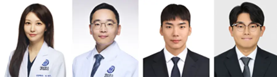 사진 : 왼쪽부터 응급의학교실 박채령 교수, 의생명시스템정보학교실 유승찬 교수·김민성 연구원, 연세대학교 의과대학 의학과 송지우 학생.