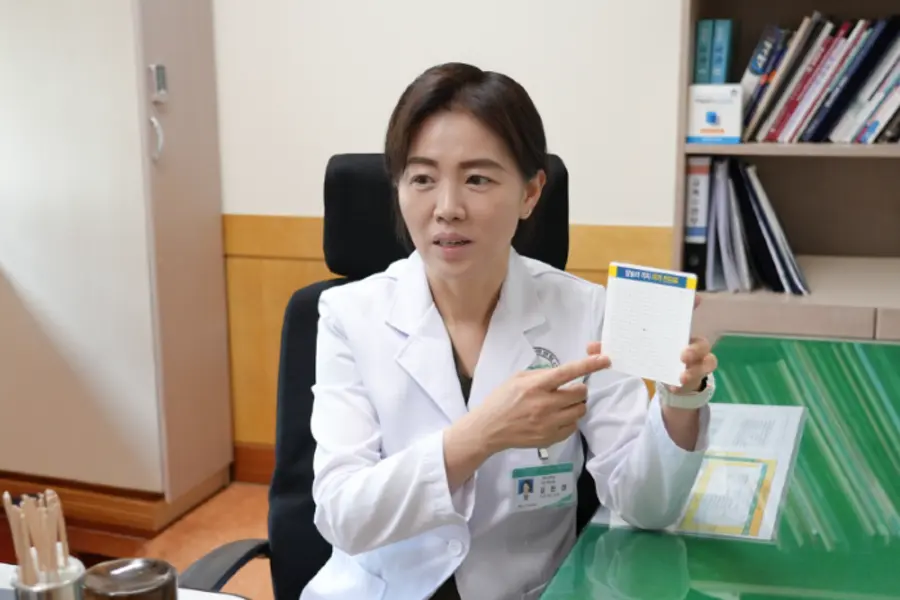 사진 : 안과 길현경 주임과장