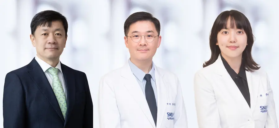 [사진 왼쪽부터] 서울대병원 소아안과 김성준·정재호·주혜준 교수