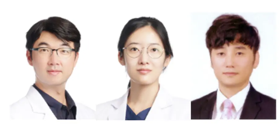 사진 : 왼쪽부터 정형외과 장우영 교수.최지혜 교수.나노표지자의학연구소 황장선 연구교수