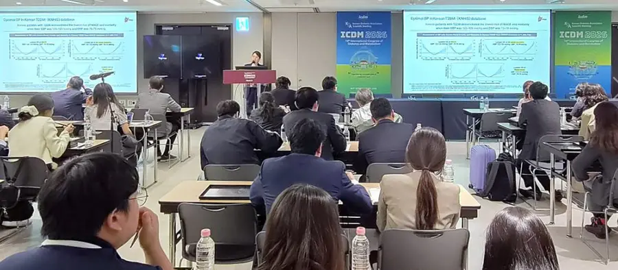 한독은 대한당뇨병학회가 주최한 ICDM서 자사의 아프로바스크의 최신지견을 소개했다.